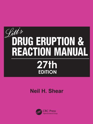 cover image of Litt's Drug Eruption & Reaction Manual